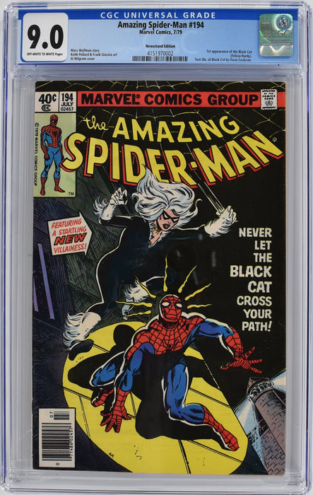 Amazing Spider-Man #194 CGC 9.0