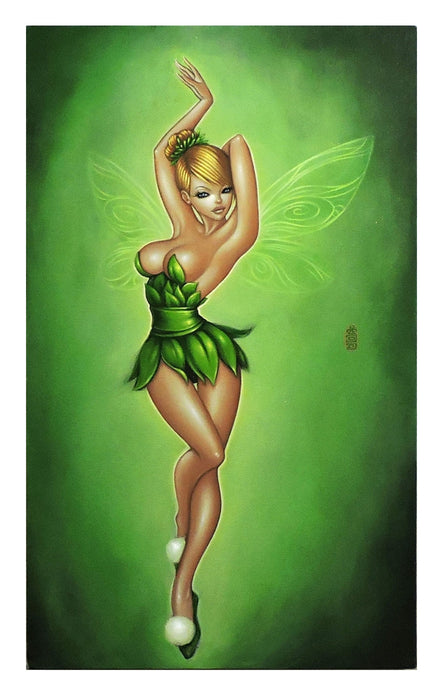 Tinkerbell Original Painting by Mimi Yoon