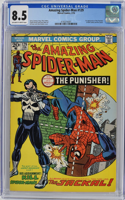 Amazing Spider-Man #129 CGC 8.5