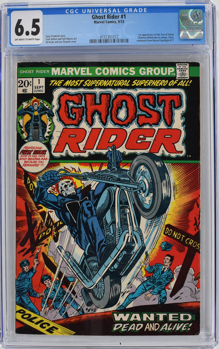 Ghost Rider #1 CGC 6.5
