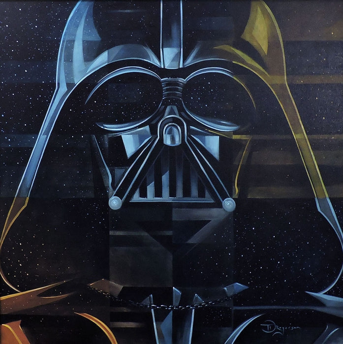 Darth Vader Original Painting by Tim Rogerson