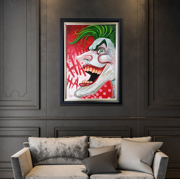 The Joker Original Painting by Tim Rogerson