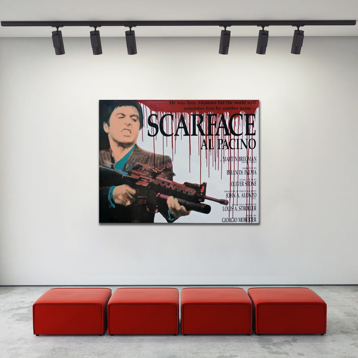 Blood Scarface Al Pacino Pop Art Painting by Steve Kaufman