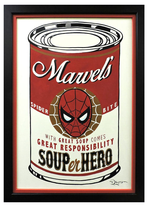 SOUPer Hero - Spider-Man Original Painting by Tim Rogerson