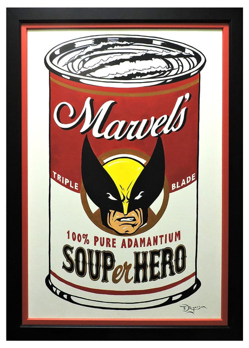SOUPer Hero - Wolverine Original Painting by Tim Rogerson